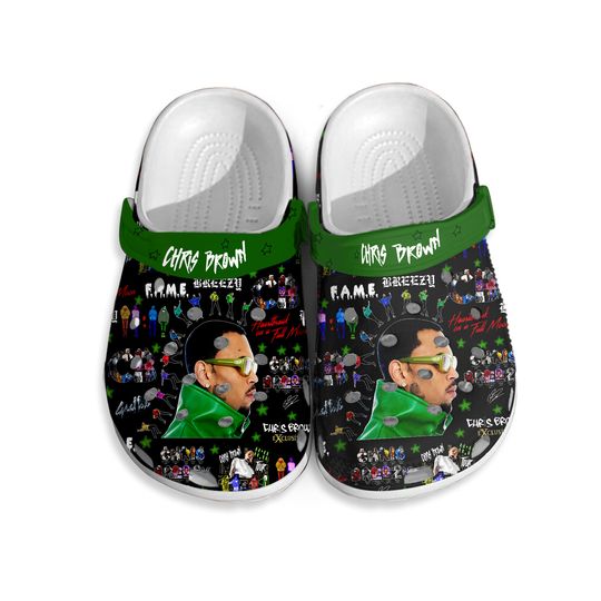 Chris Brown Limited Edition clogs