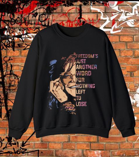 Vintage Janis Joplin T-Shirt | Unisex Shirt | Long Sleeve Sweatshirt | Men And Women