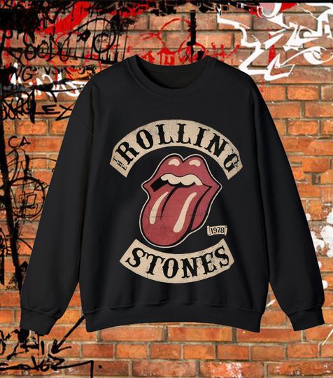 Vintage Rolling Stones T-Shirt | Unisex Shirt | Long Sleeve Sweatshirt | Men And Women