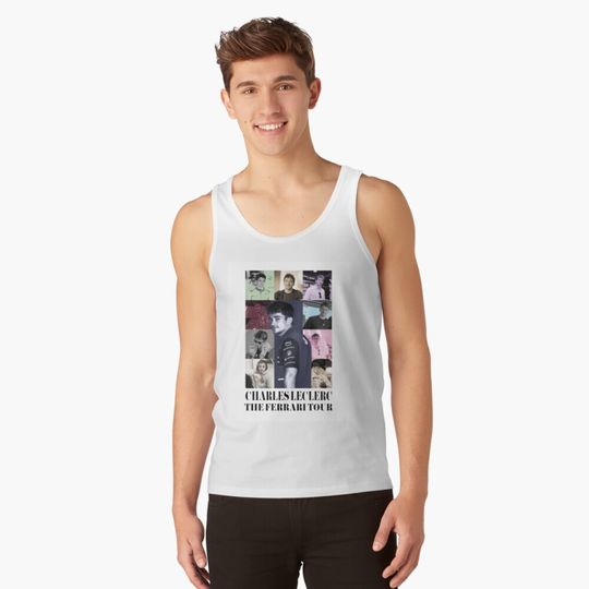 Charles leclerc eras tour Tank Top