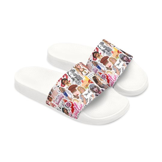 Taylor Slide Sandals, Stylish Sandals for Music Lovers - Must-Have for Beach Vacations