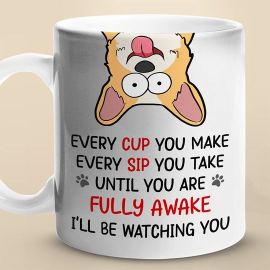 Until You Are Fully Awake Dog And Cat Personalized Gift For Pet Owner Custom 3D Inflated Effect Mugs