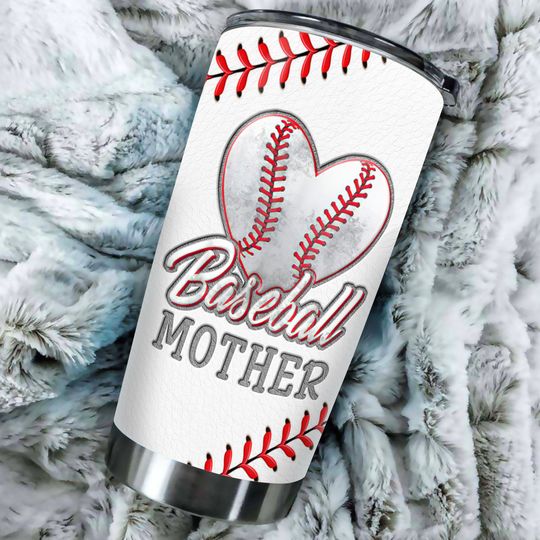 Discover Baseball Mom Custom Family Sport Mom Personalized Stainless Steel Tumbler