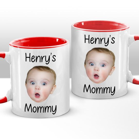 Custom Upload Photo It's Cool To Be A Kid Personalized Gift For Family Members Accent Mug