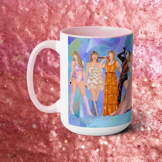 Swiftea Taylor's Eras Tour Accent Mug