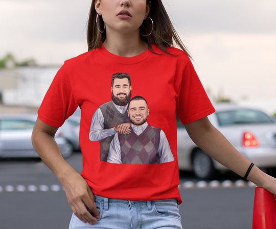 Travis & Jason Kelce Step Brothers Shirt - Unisex - Perfect for the Holidays