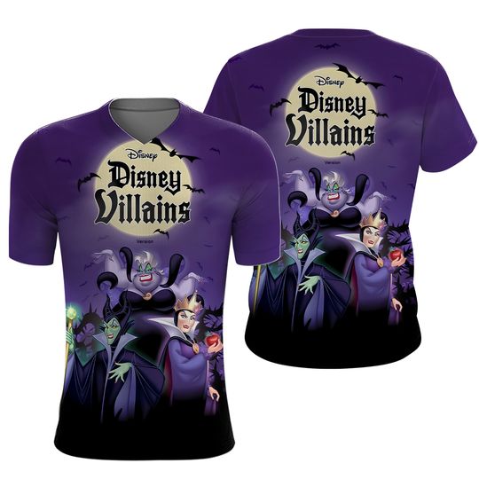 2024 Disney Villains 3D T-shirt