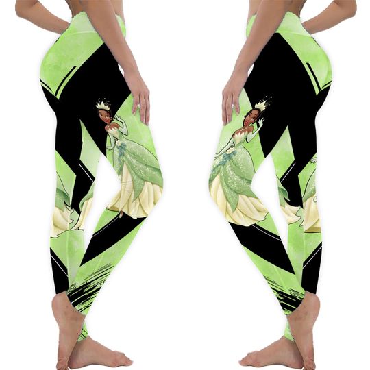 Personalized Disney Princess Tiana Hoodie Legging Sets