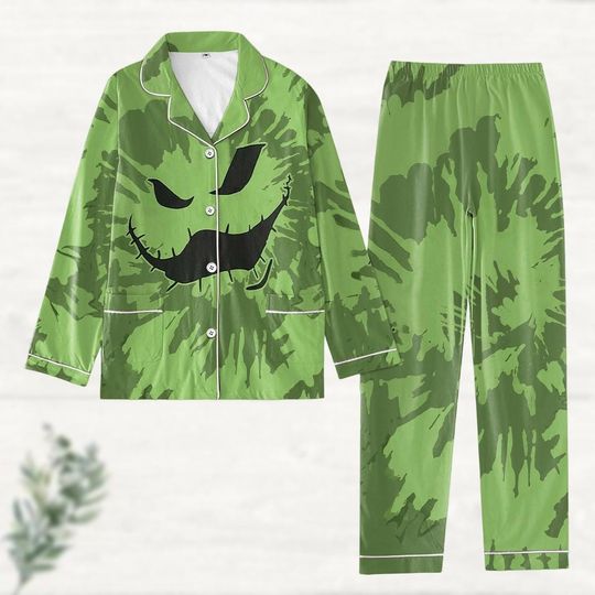 Halloween Oogie Boogie Pajamas Set, Oogie Boogie Bash Shirt, Disney Trip Pjs