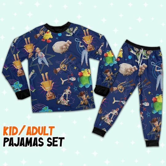 Disney Toy Story Go To Infinity And Beyond Pajamas Set, Disney Toy Story Pajamas