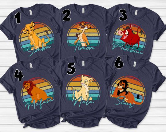 Lion King Shirt, Vintage Lion King Shirt, Scar Lion King Shirt, Vintage Disney Shirt