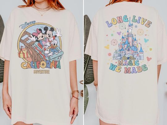 Disney Minnie Mouse Castle Shirt, Magic Kingdom Family Shirt, Vintage Disney Shirt, Disneyland Shirt