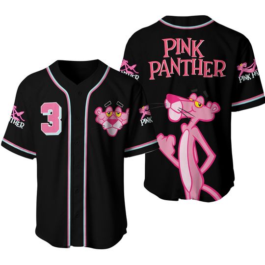 Pink Panther Baseball Jersey, Disney Jersey
