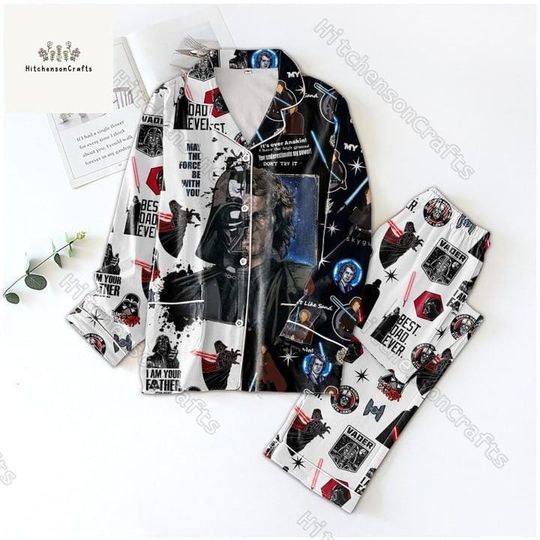 Darth Vader Pajamas Set, Disney Matching Pajamas, Star Wars Pajamas Christmas, Movie Pajamas Family, Birthday Gift For Him Men Women