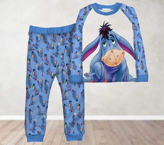 Eeyore Matching Family Pajamas Set, Disney Eeyore Pajamas