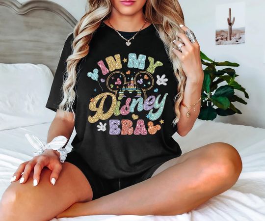 In My Disney Era Glitter Shirt, Magical Castle Disneyland Vacation Tee, Family Matching Disney Trip Outfit, Perfect Sparkly Disney Era Gift