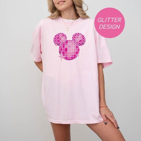 Disco Mickey, Mirrorball Disney Shirt, Subtle Disney Shirt, Disney Shirt, Y2K Disney Shirt, Subtle Disney
