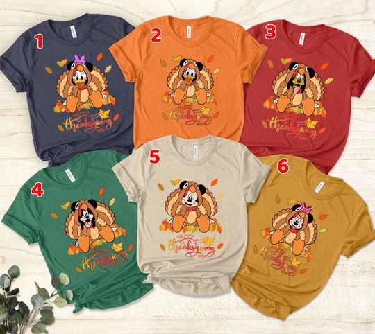 Mickey Thanksgiving Day T-Shirt, Disney Thanksgiving Shirt