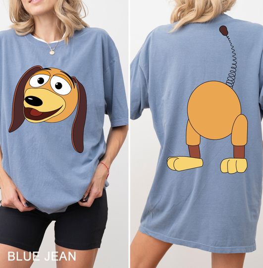 Toy Story Slinky Shirt, Double Side Slinky Dog Shirt, Toy Story, Disney Toy Story Shirt