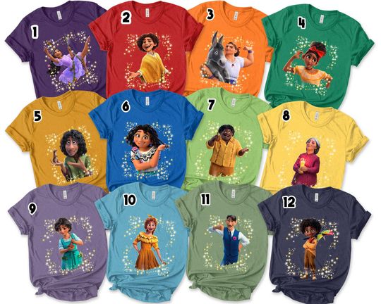 Encanto Family Shirt, Encanto Party Shirt, Disney Group Shirt, Family Matching Tee