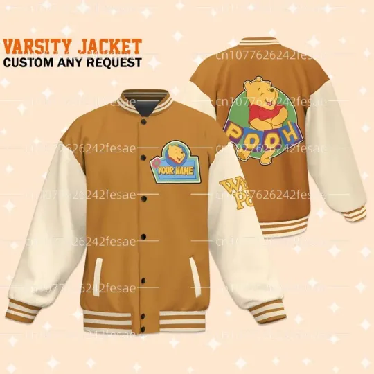 2024 Disney Winnie The Pooh Baseball Jacket