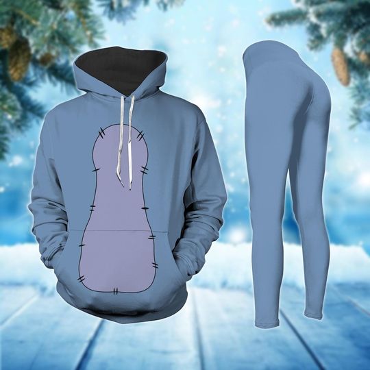 Eeyore Winnie The Pooh Cosplay Hoodie Leggings, Disney Eeyore Costume Hoodies