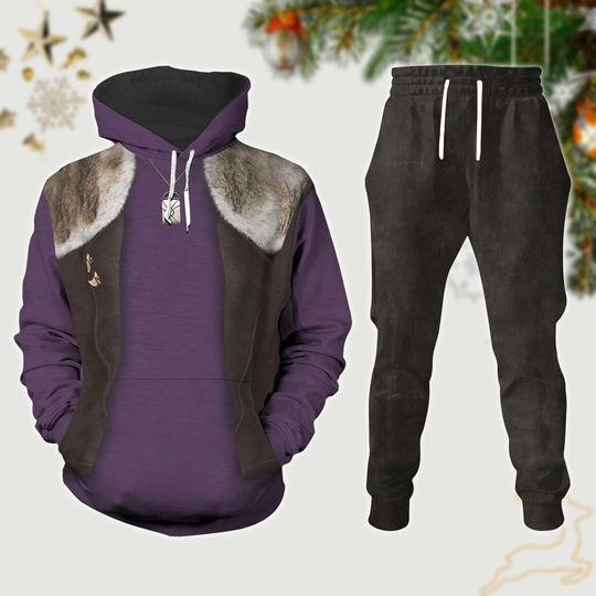 Wyatt Lykensen Hoodie Jogger, Disney Zombies 3 Movie Shirt, Character Cosplay Shirt Jogger Pants, Disney Wyatt Outfit Outfit