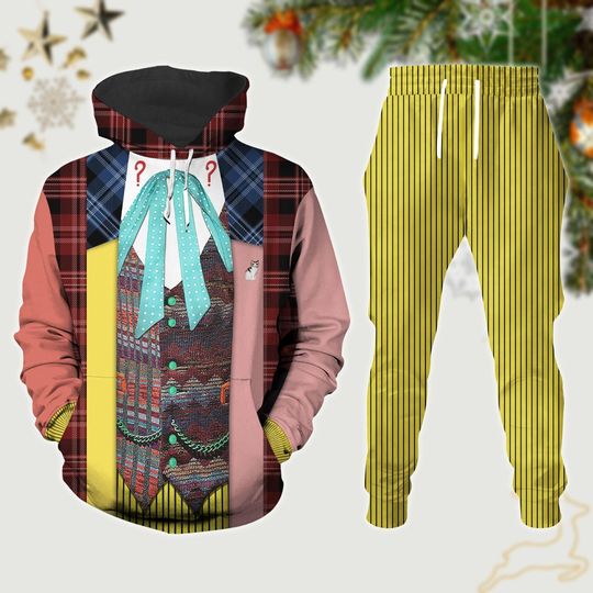 Sixth Doctor Colin Baker Hoodie Jogger, Doctor Who Movie Character Shirt, Disney Cosplay Jogger Pants, Colin Baker Costume Sports Pants