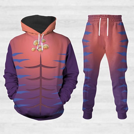 Tamatoa Moana Hoodie Jogger Set, Tamatoa Cosplay Costume Shirt, Disney Tamatoa Jogger Pants, Magic Kingdom Shirt