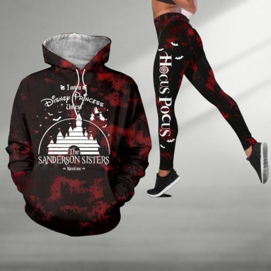 The Sanderson Sisters Hoodie, Halloween Hocus Pocus Leggings, Disney Witches Shirt, Fall Season Gift, Yoga Pants Women, Halloween Gift