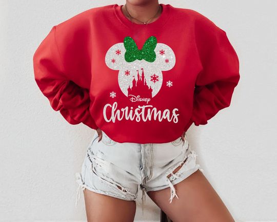 Disney Christmas shirt - Disney sweatshirt - Disney world shirt - Disney Epcot shirt