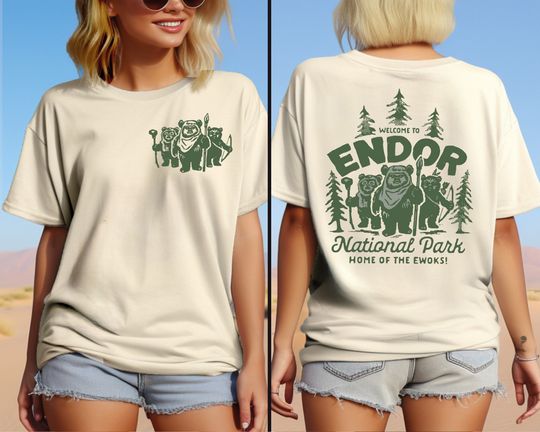 Disney Endor Shirt, Star Wars Planet Shirt, Ewok Shirt, Galaxy's Edge Shirt, Endor Park Shirt, Disneyland Park Shirt, Family Vacation Shirt