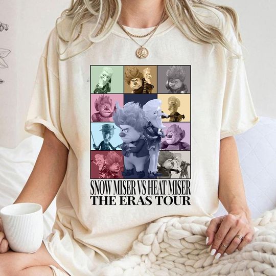Snow Miser VS Heat Miser Eras Tour Shirt, Miser Bros Vintage Sweatshirt, Snow Miser Eras Tour, Heat Miser Eras Tour, Movie Christmas Gift