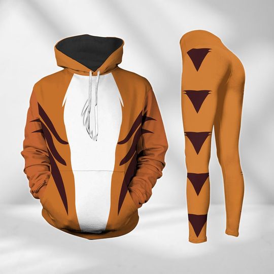 Rajah Aladdin Costume Hoodie, Disney Tiger Leggings, Aladdin Movie