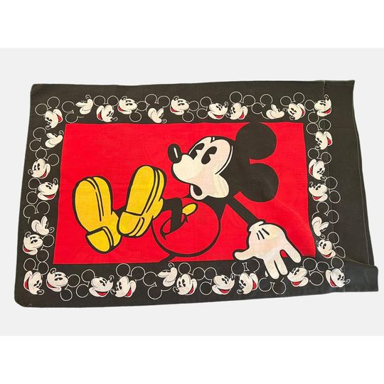 Vintage Disney Mickey Mouse Blanket