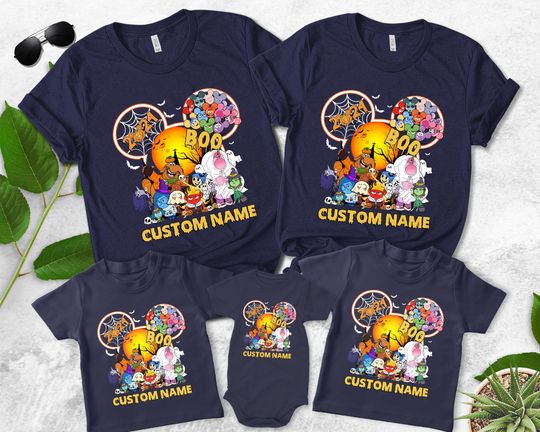 Disney Inside Out 2 Characters Halloween Costume Shirt, Disney Anxiety Joy