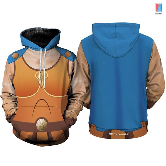 Disneyland Hercules All Over Print Hoodie, Hercules Halloween Costume, Family Christmas 3D Hoodie, Disneyworld Trip 3D Hoodie