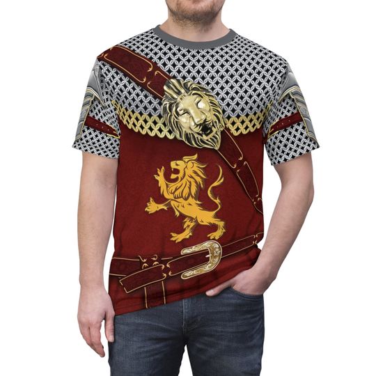 Chronicles of Narnia Shirt, Peter Pevensie's Knight Cosplay, Disney World Fantasy Film Costum