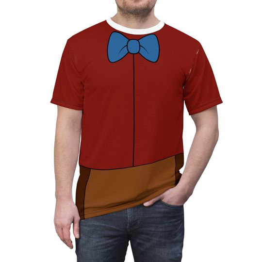 Bongo the Bear Unisex T-Shirt, Fun and Fancy Free Bongo 1947 Costume, Disney Cartoon Classic Cosplay