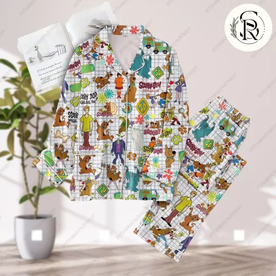 Scooby Doo Halloween Pajamas, Scooby Doo Pajamas Set, Disney Scooby Dog Pajamas sets