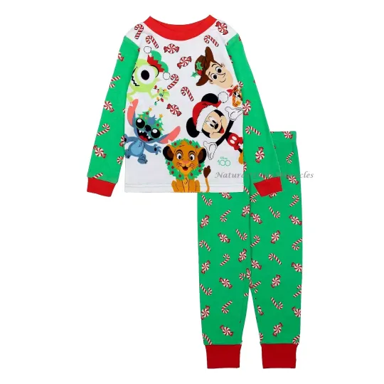 Disney Stitch Lion King Woody Pajama Set Toddler Girl Boy  Christmas