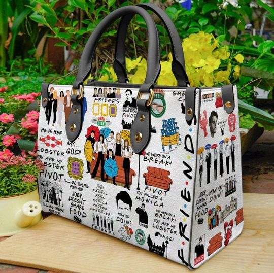 Friends TV Show Handbag, Disney Friends Bag, Travel Bag Gift, Gift For Her
