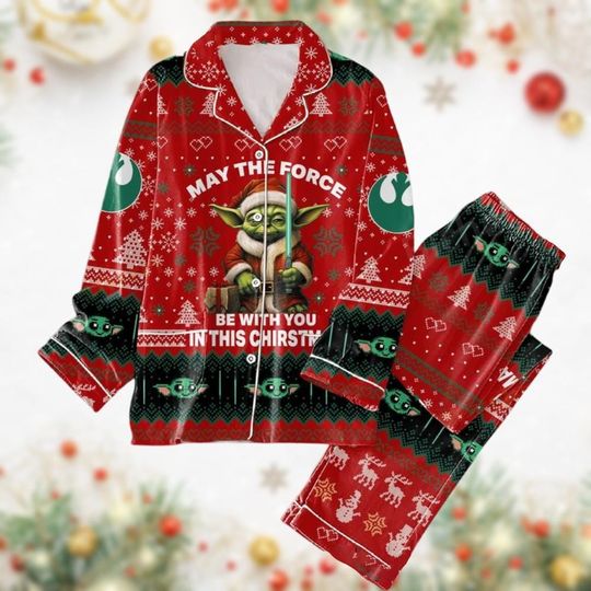 Star Wars Christmas Pajamas, May The Force Be With You Pj Set, Disneyland Matching Pajamas, Disney Cartoon Santa Hat, Magic Kingdom Gif