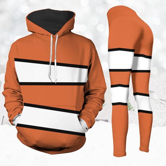 Finding Nemo Costume Hoodie, Nemo Cosplay Christmas Hoodie, Disney Clownfish