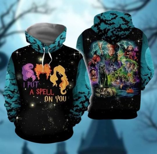 Hocus Pocus Hoodie, Sanderson Sisters Hoodie, Funny Halloween Hoodie, Disneyland Halloween Trip Shirt