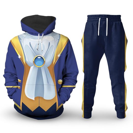 The Beast Costume Cosplay Hoodie Jogger, Disney Prince Costume
