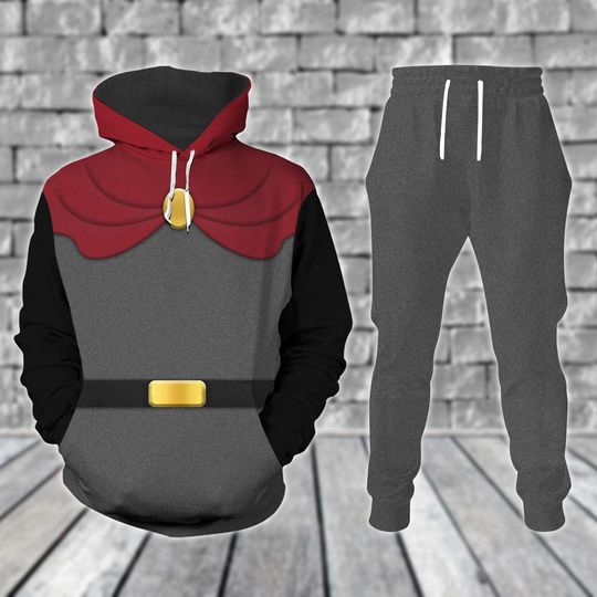 Prince Phillip Costume Hoodie, Sleeping Beauty Cosplay Hoodie, Princess Aurora Shirt, Disney World Jogger Pants