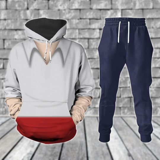 Prince Eric Costume Hoodie, The Little Mermaid Characters Cosplay, Disney Prince Jogger