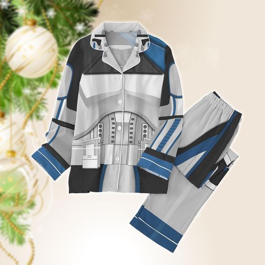 Captain Rex Star Wars Pajamas Set, Disney Character Cosplay Pj Set