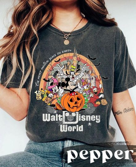 Vintage Nightmare Before Christmas Characters Group Shirt, Disney Halloween Shirt, Disneyland Halloween Shirt